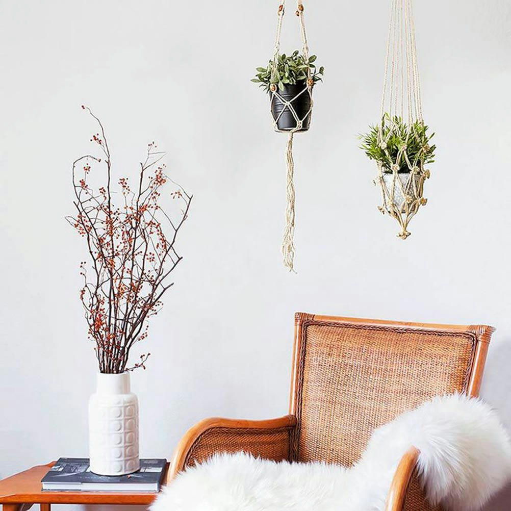 SUSPENSIONS - Autocollant mural suspensions plantes 65x30cm