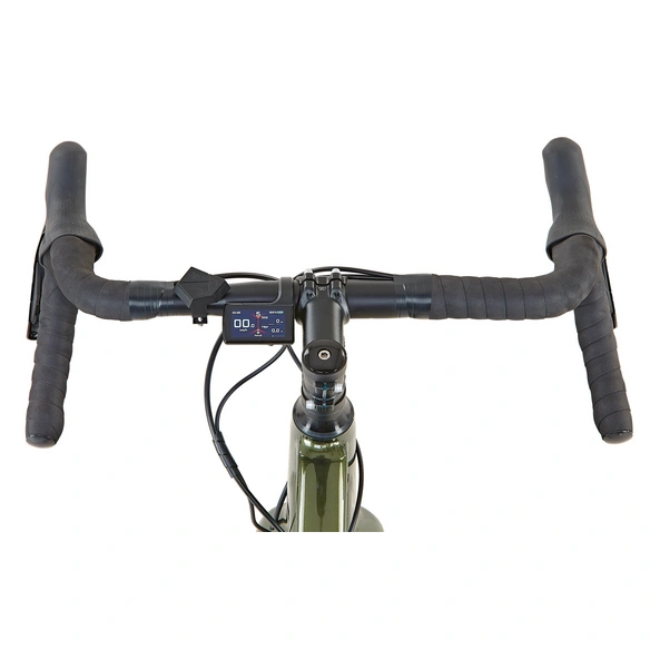 E-Bike City »Graveler 1.0«, 28 Zoll, heckmotor 36 V, 10-Gang, grün