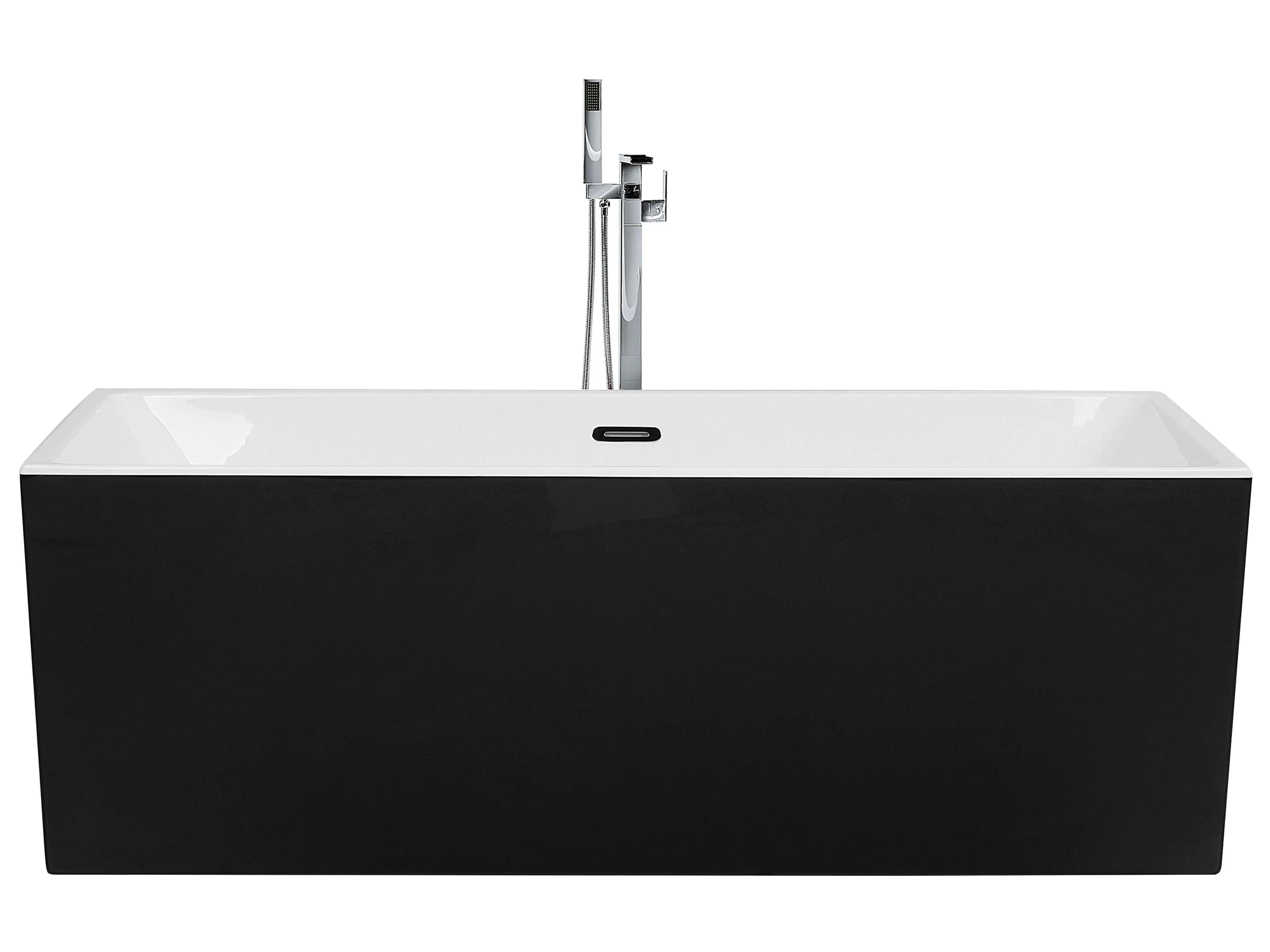 Freestanding Bathtub RIOS 1700 x 800 mm Black