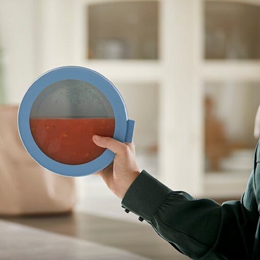 Mepal Cirqula Round Bowl Large 3 Piece Set Multi Storage 3pc | Nordic Sage