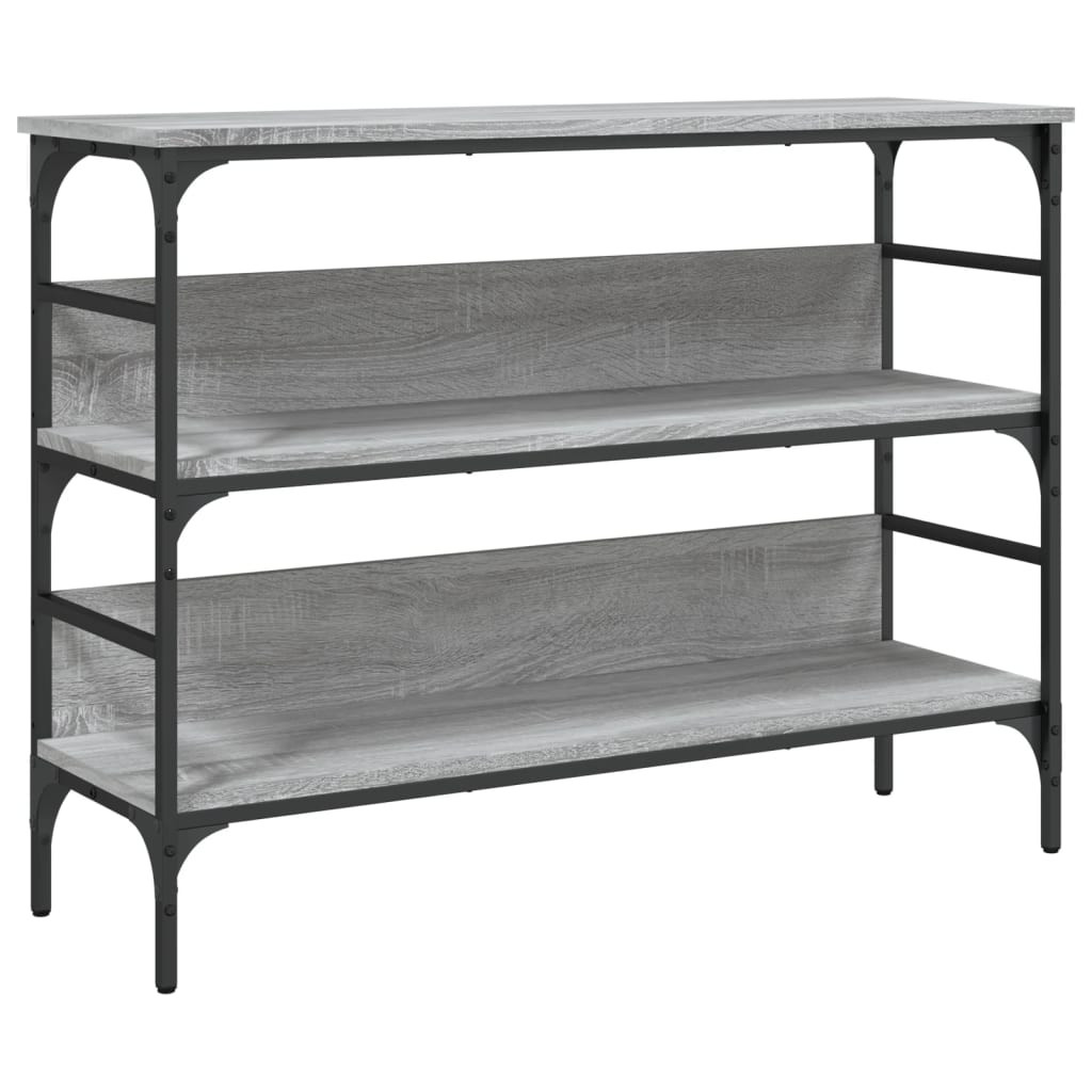 VidaXL Szary 100 x 32 x 75 cm Materiał drewnopochodny