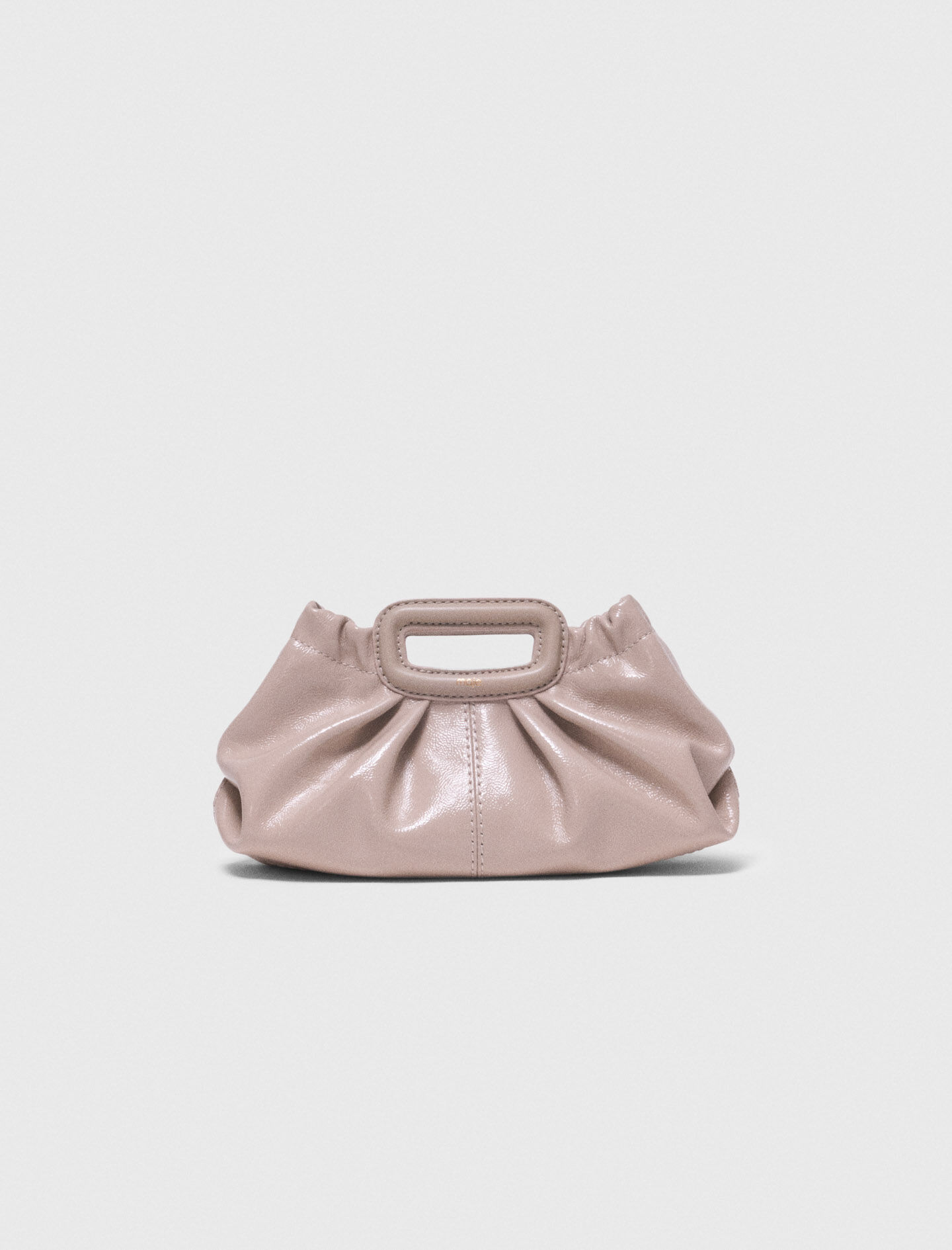 Milpli mini Clutch en cuir naplak