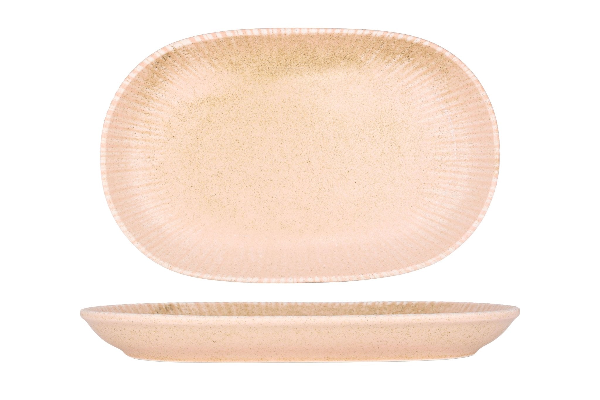 ID Fine Serveerschaal - Adel - Porselein - 28 cm - set van 2