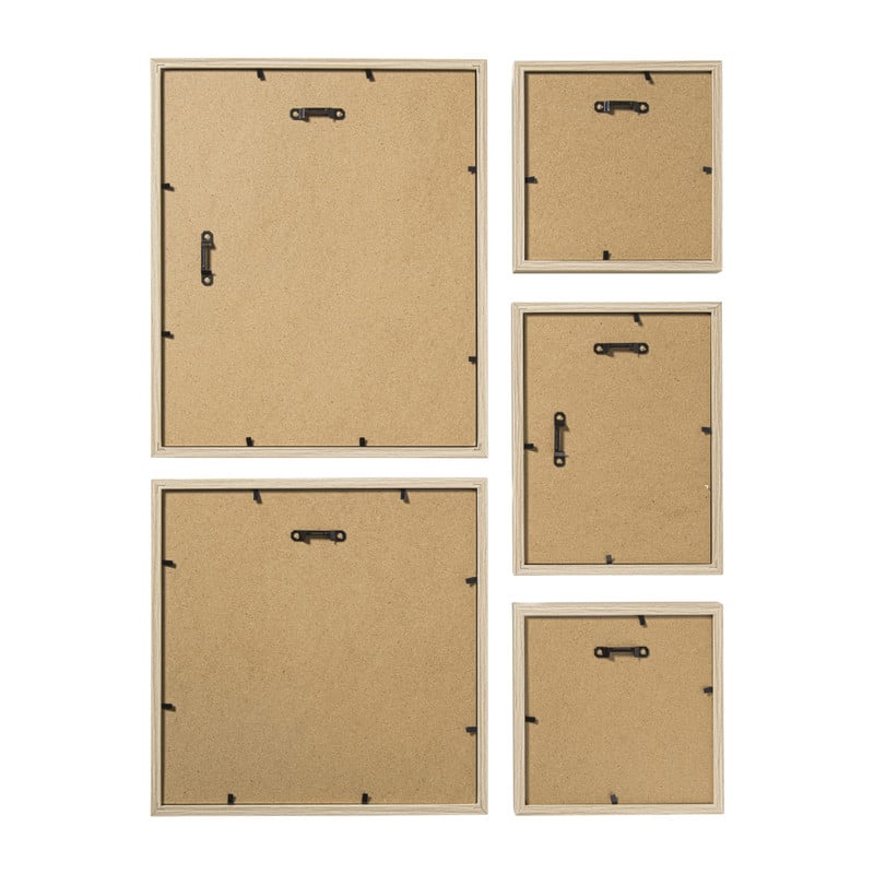 Fotolijsten set met posters - set van 5