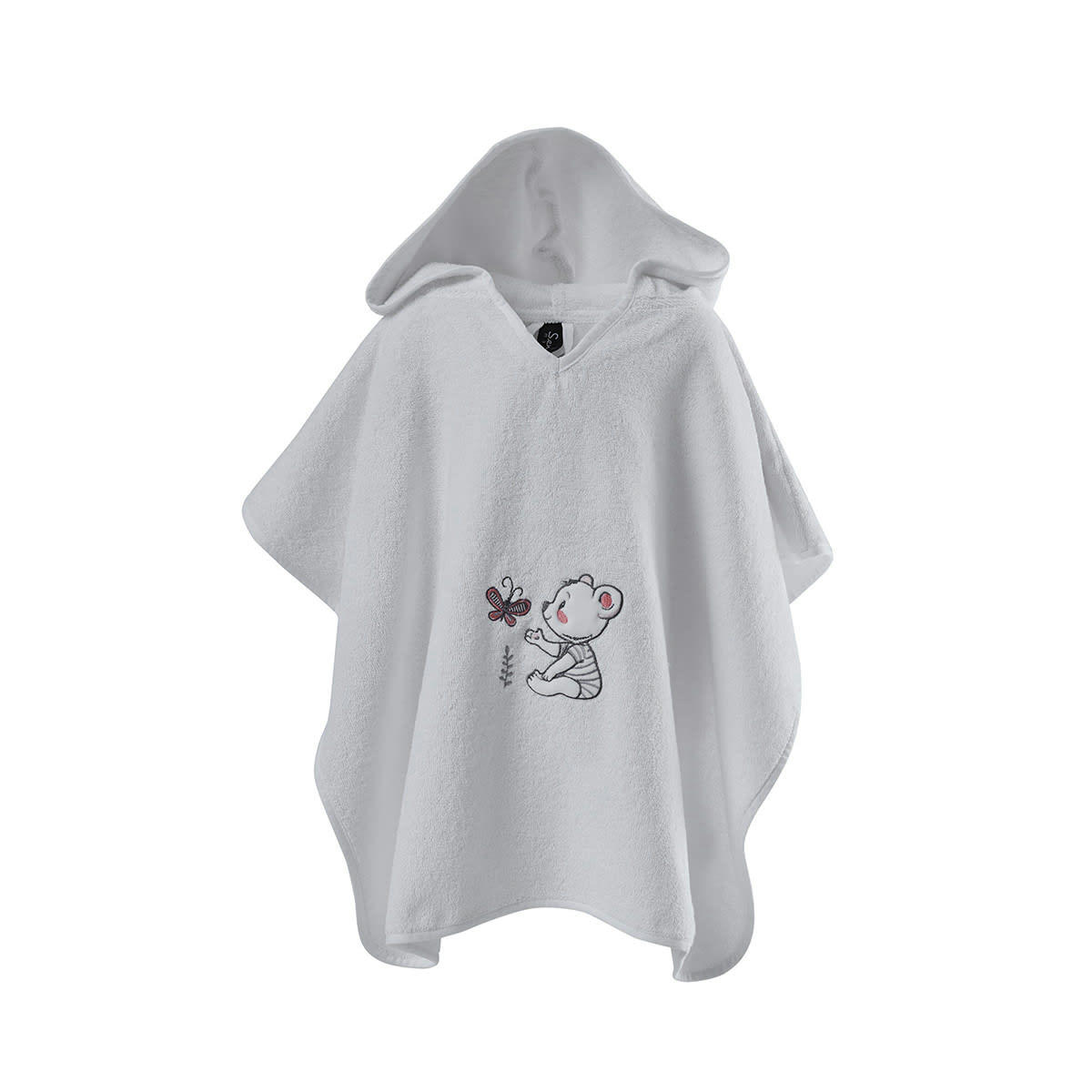 BABY BEAR - Poncho enfant  blanc Taille unique (4 - 8 ans)