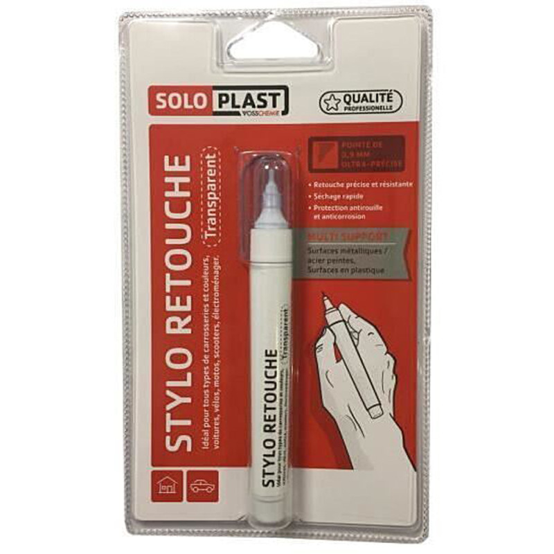 Stylo de retouche transparent 9 ml SOLOPLAST