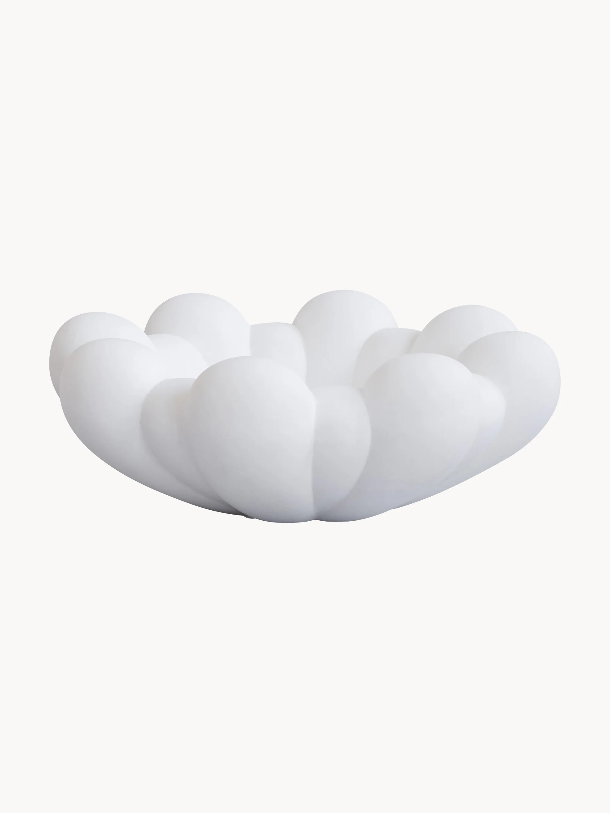 Handgefertigtes Deko-Tablett Bloom, Ø 44 cm