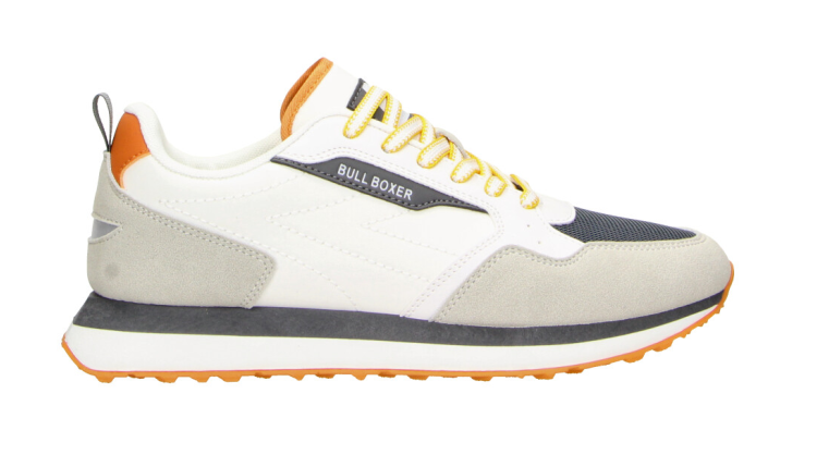 SNEAKER WEIß GRAU