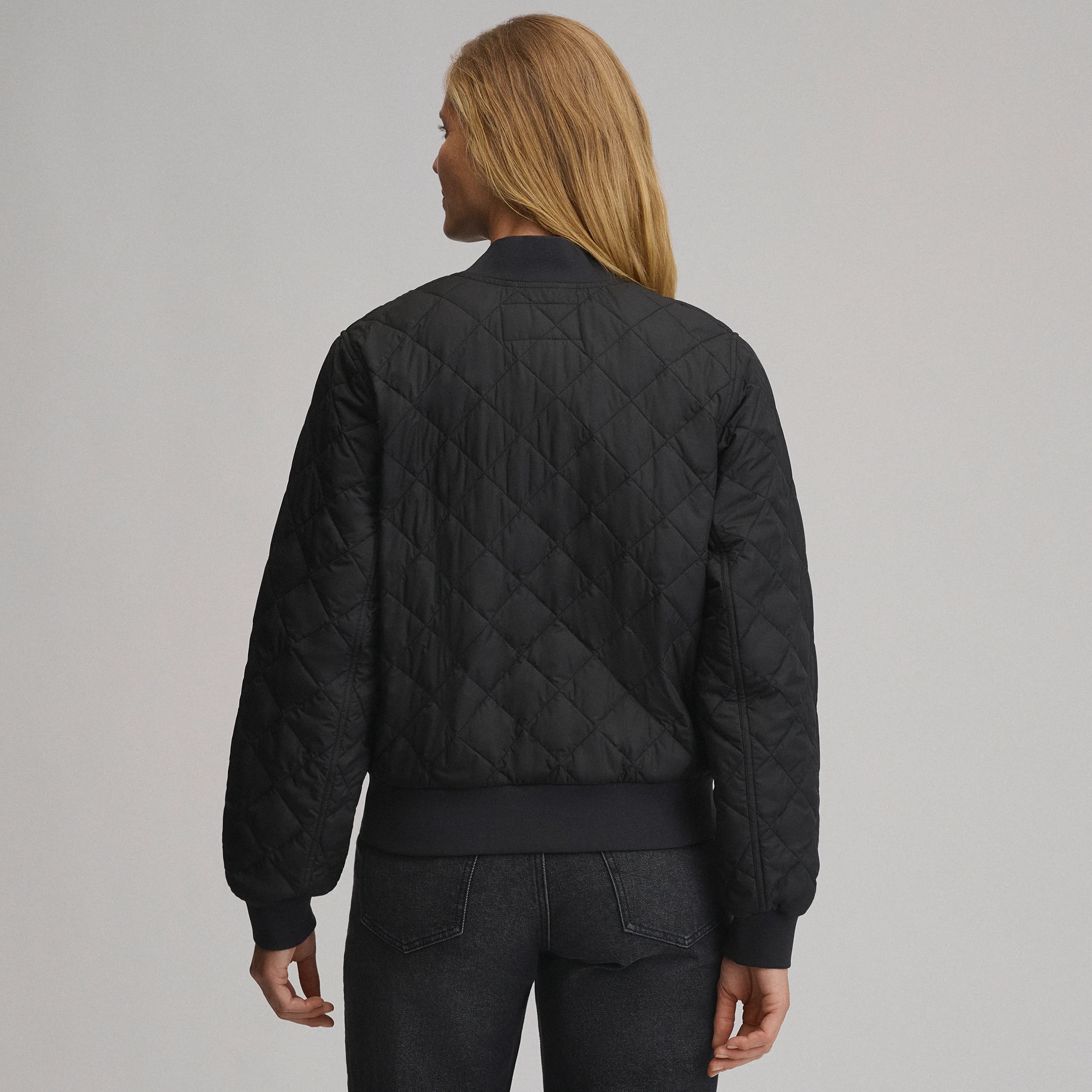Women's Quilted Bomber