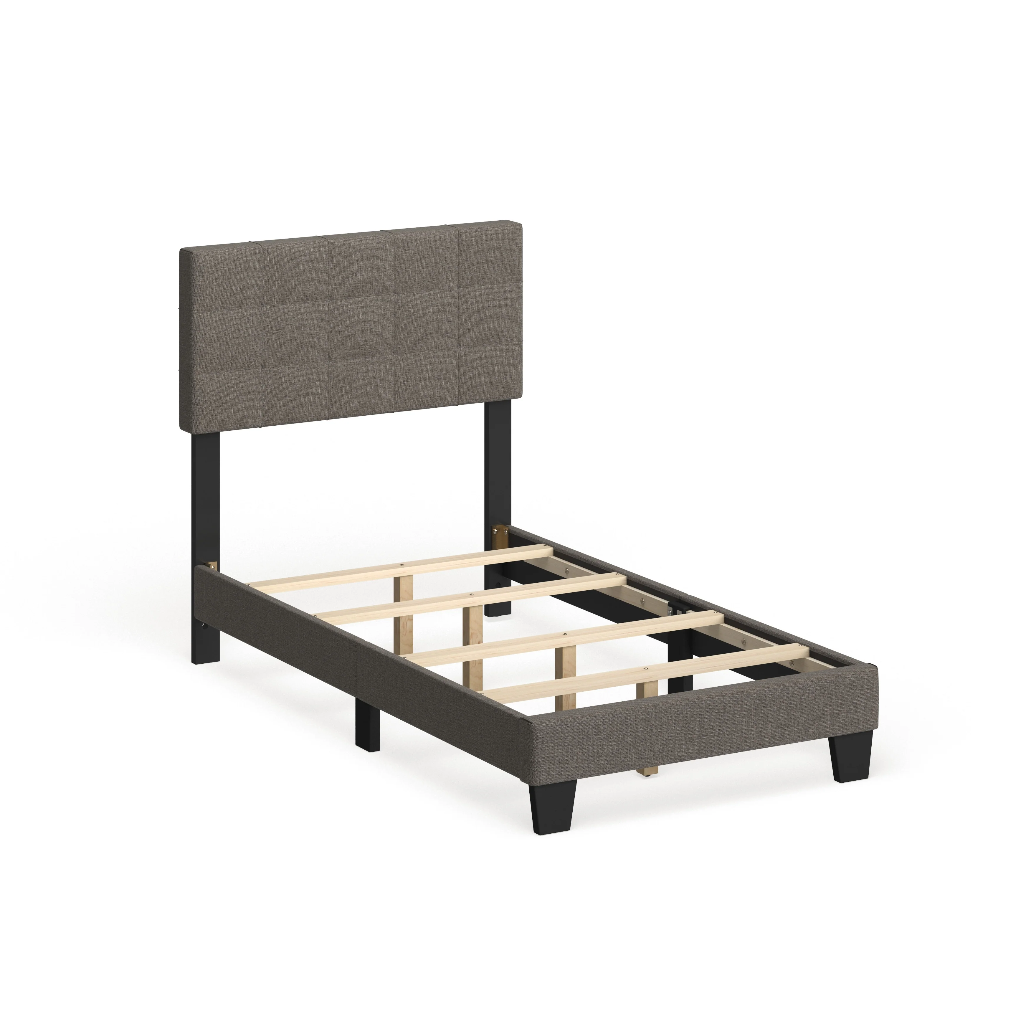 Taylor & Olive Tuxbury Upholstered Twin Platform Bed