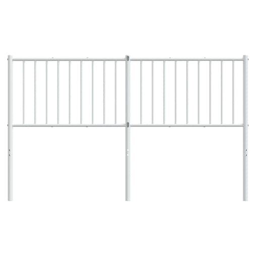NNEVL Metal Headboard White 152 cm