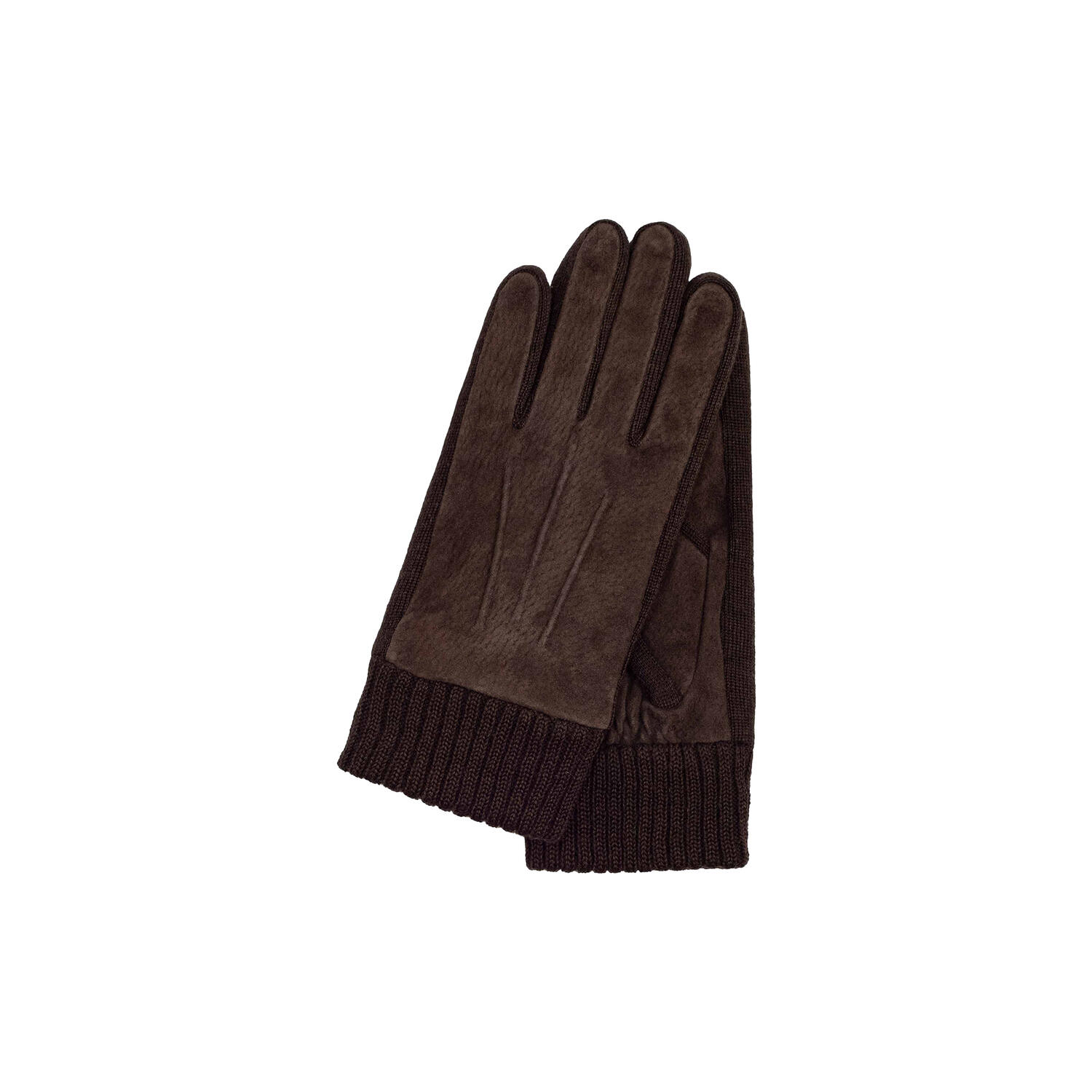 Liv l&aelig;derhandske, dark brown