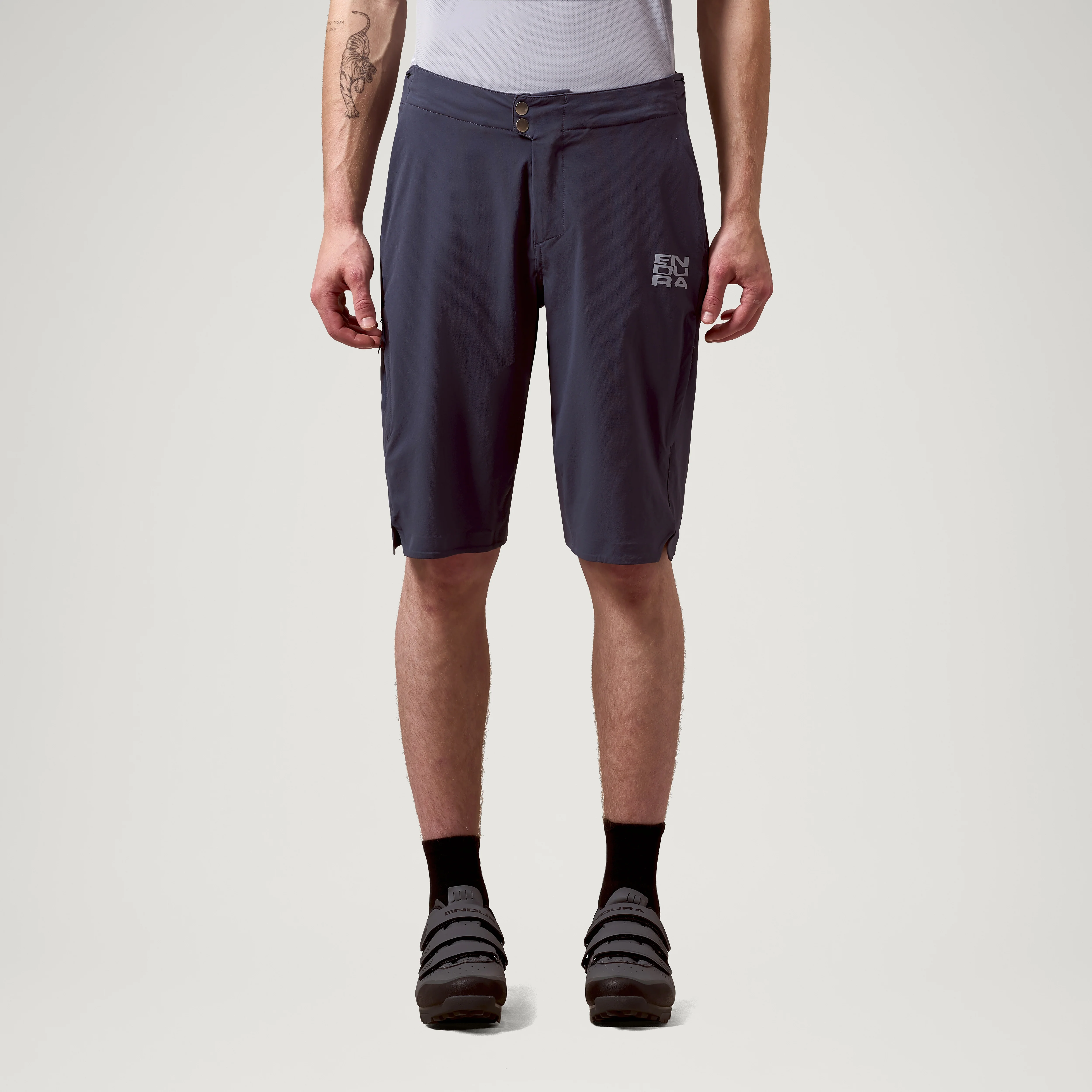 Men's AllTrack Ride Over Shorts - Carbon Grey