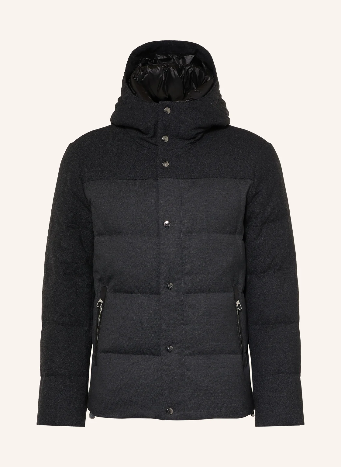 Montecore Daunenjacke im Materialmix