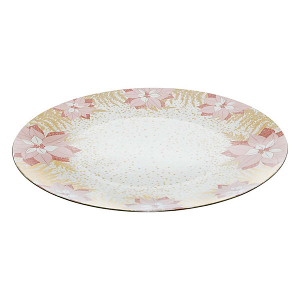 Lot de 12 dessous d'assiette Fleur