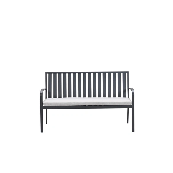 Gartenbank »Bruno«, Aluminium, 2-Sitzer, BxHxT: 150 x 49 x 56cm