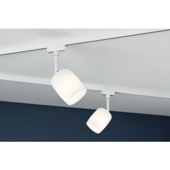 Spot »URail«, 10 W, 230 V, Metall, weiß, G9