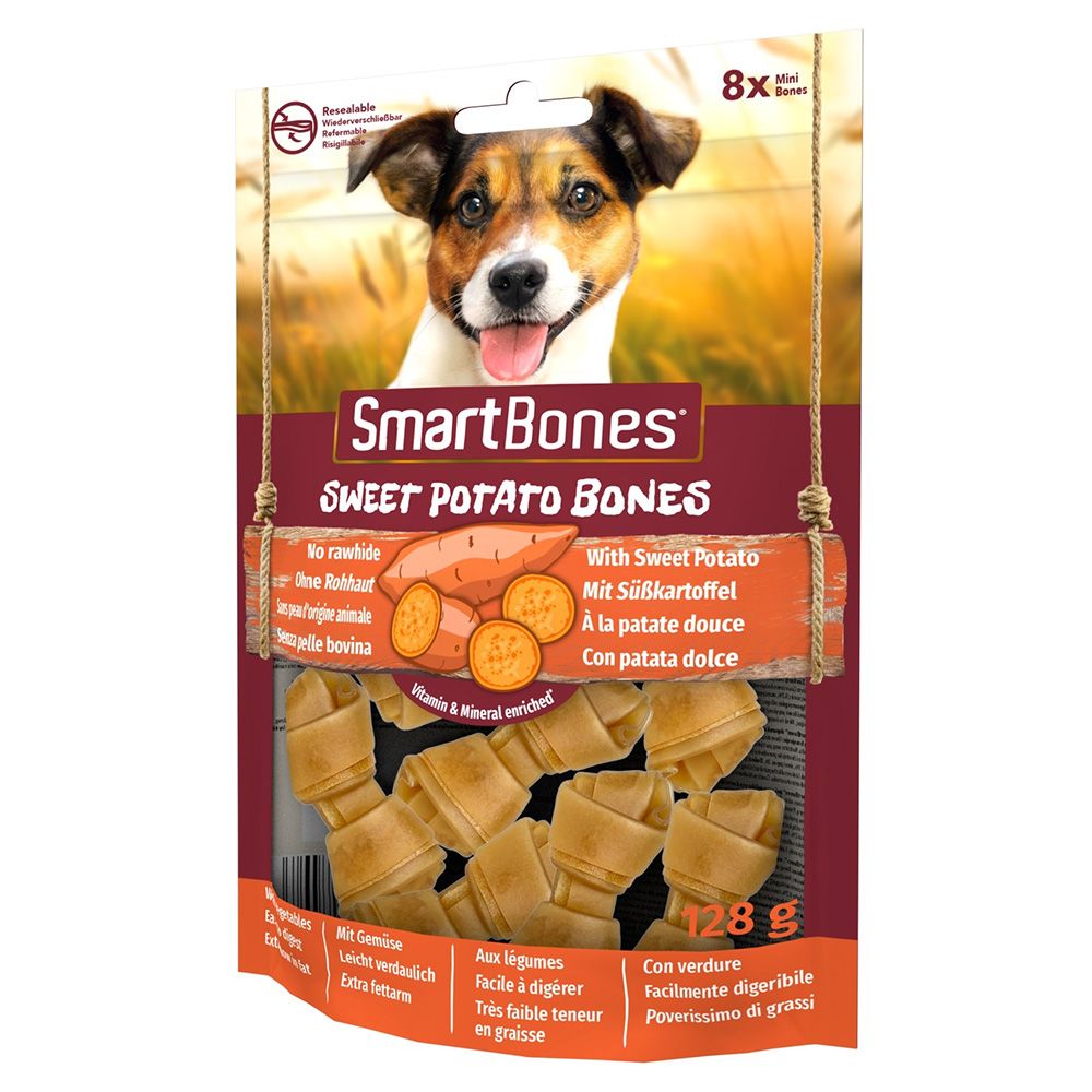 SmartBones Sweet Potato Bones for Small Dogs
