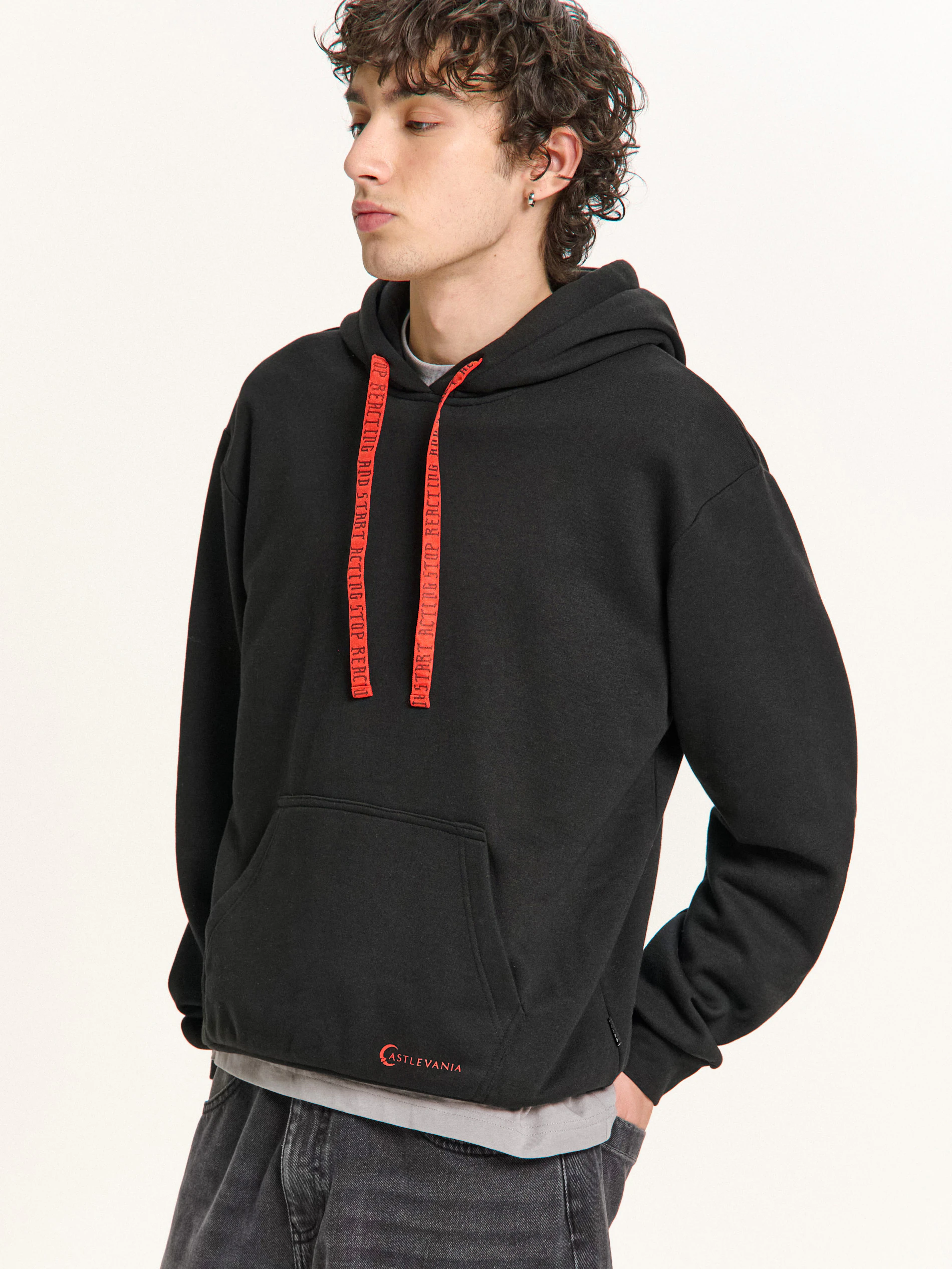 Czarna bluza hoodie Castlevania