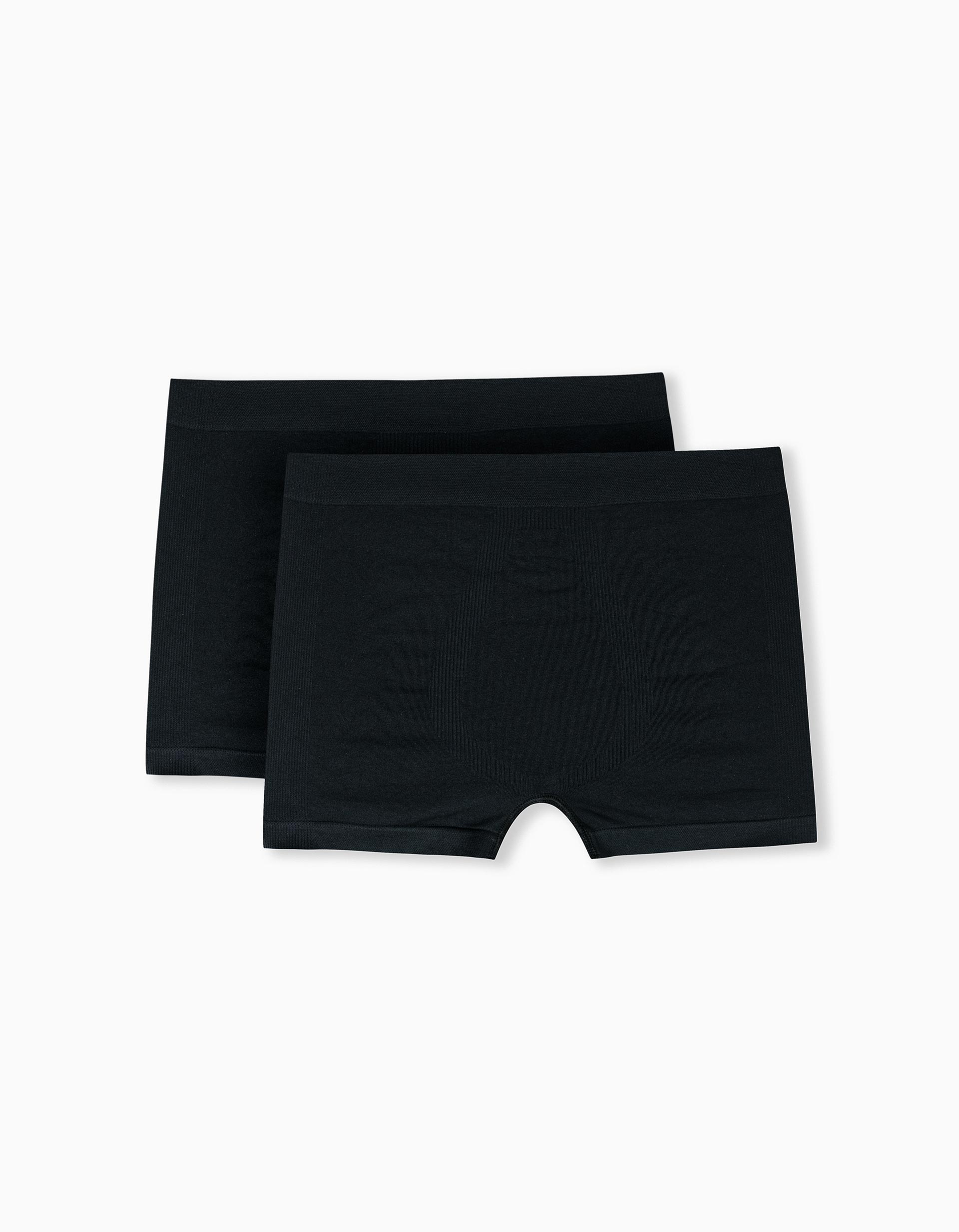 2 Boxers Sem Costuras, Homem, Azul Escuro