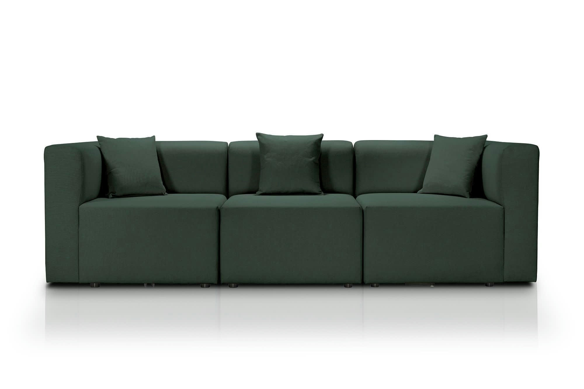 CENTAURI - Canapé modulable 3 places  en tissu