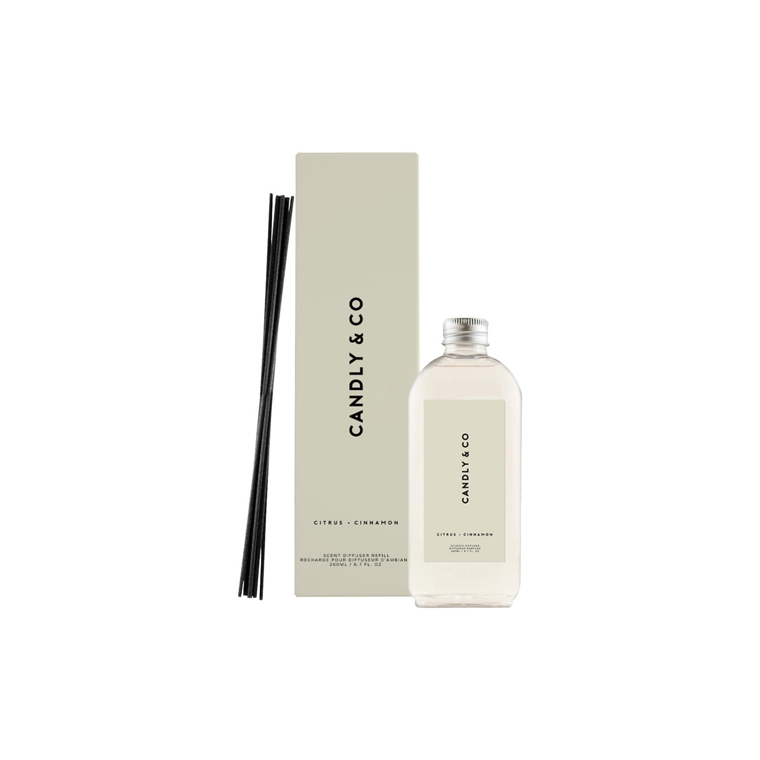 No. 3 Diffuser Refill, Citrus/Cinnamon