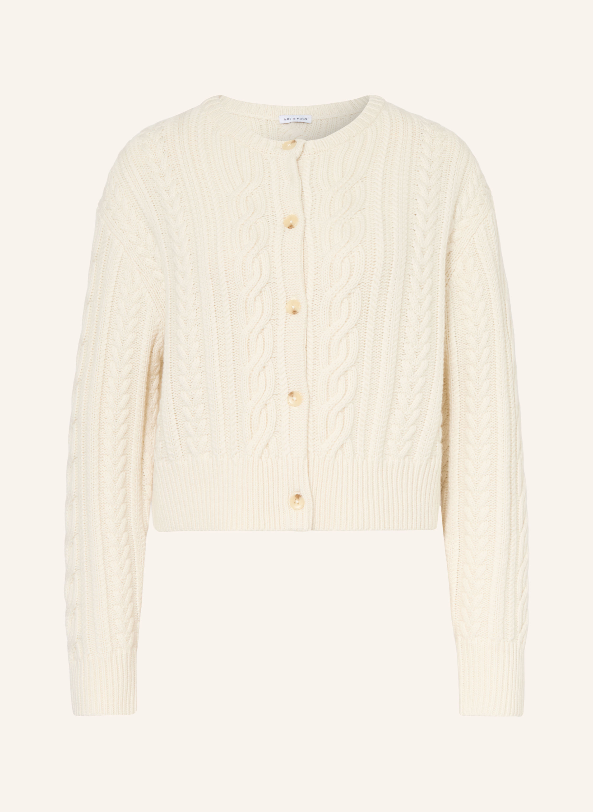 MRS & HUGS Strickjacke mit Cashmere