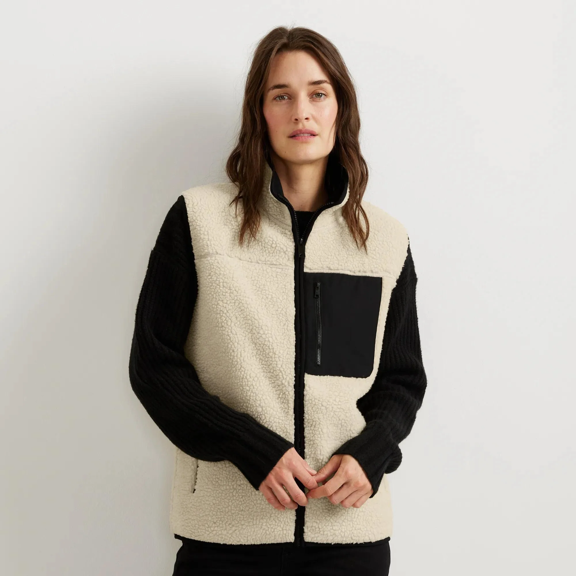 Women's Chilali Faux Shearling Fleece Vest