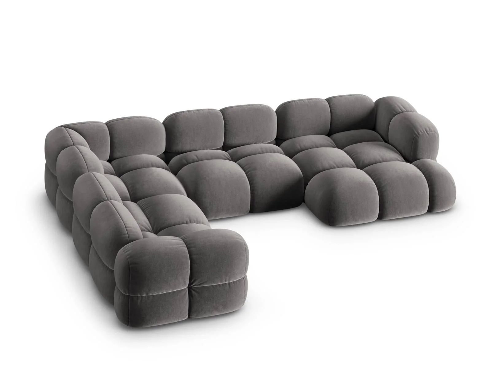 Hoekbank Loretto links velvet
