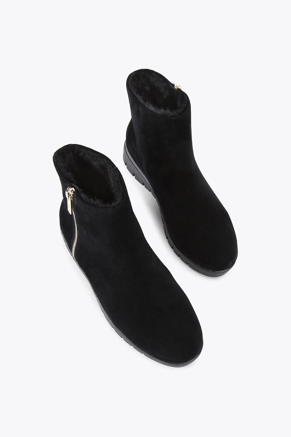 Carvela Bello Zip Ankle' Suede Boots