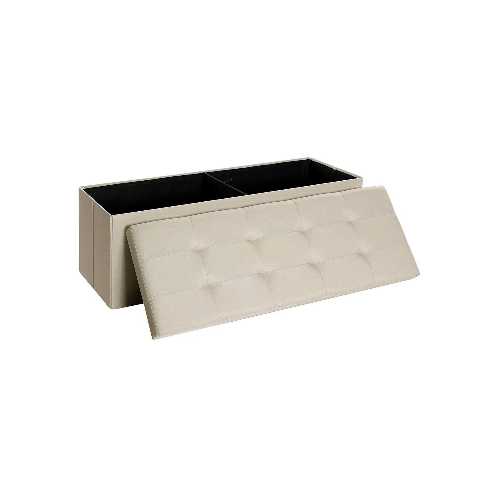 Banc coffre de rangement pliable