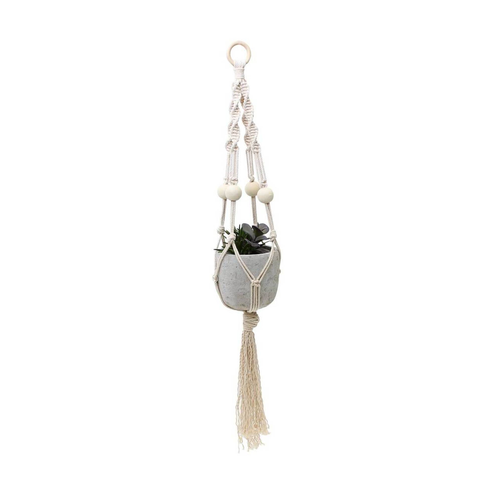 Make Your Own Macram&eacute; Hanging Vase Kit