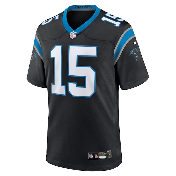 Jimmy Horn Jr Carolina Panthers Nike Team Game Jersey -  Black