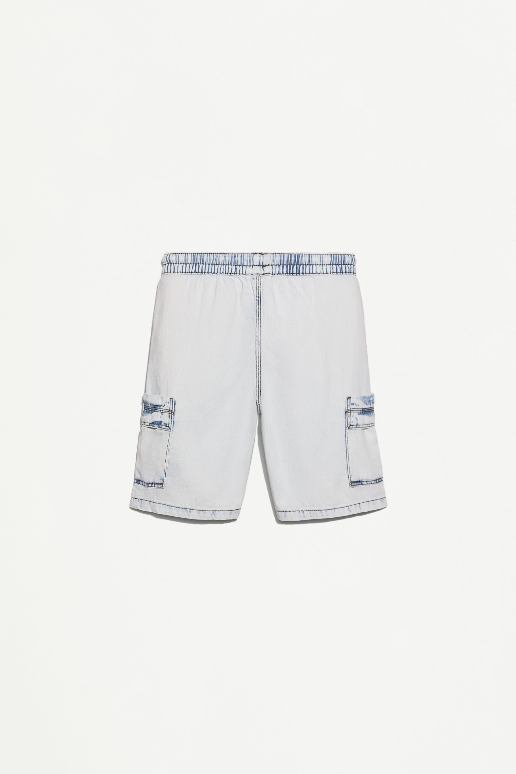 Bermuda denim jogger