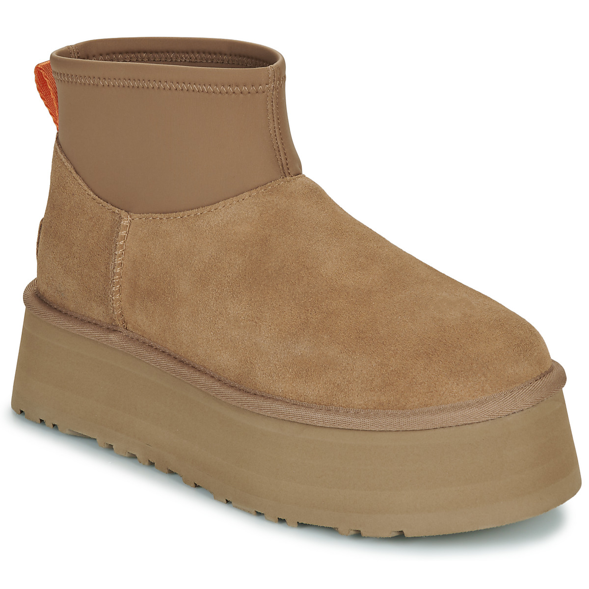 UGG - W CLASSIC MINI DIPPER - Cognac