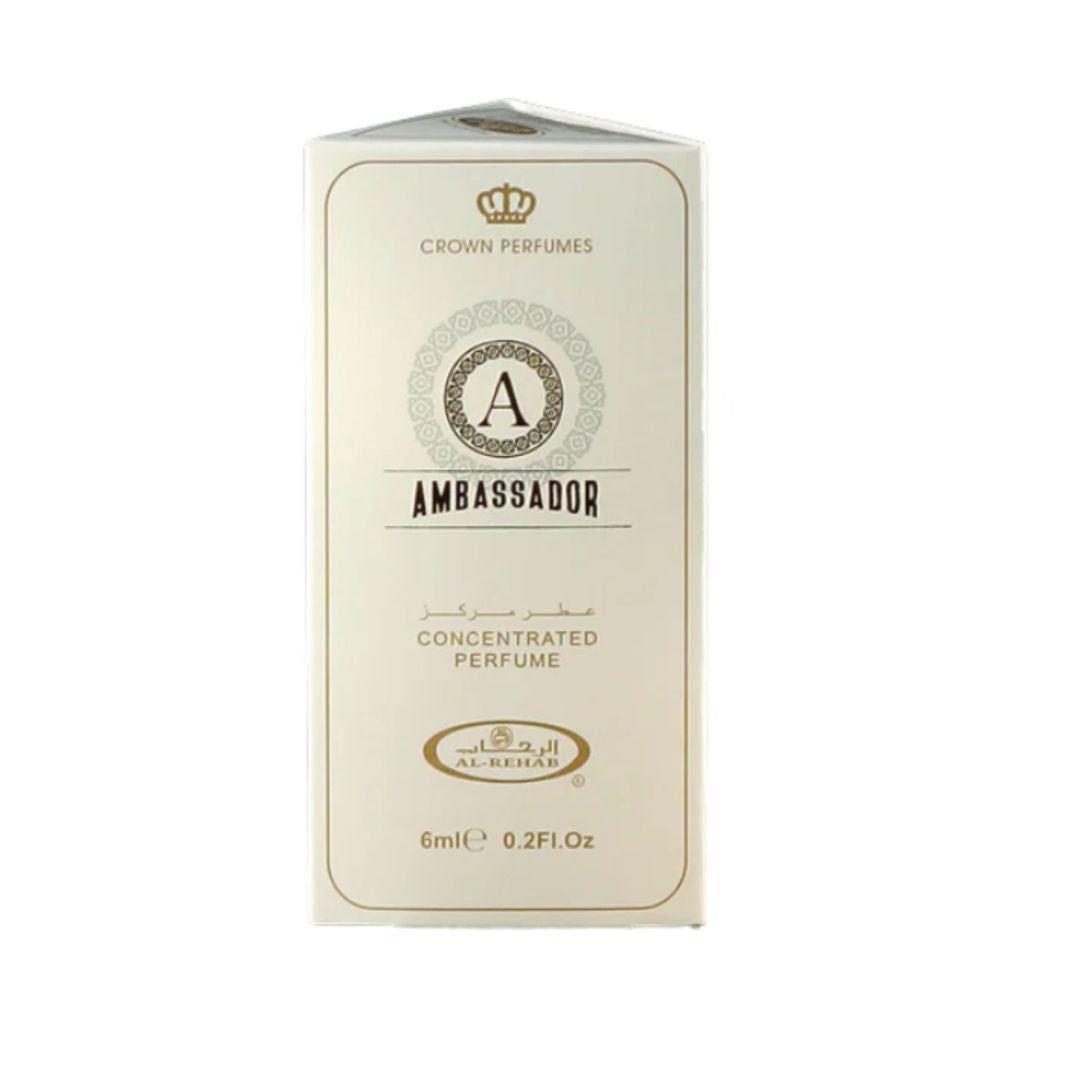 al rehab crown perfumes Al Rehab Ambassador Women 6ml Roll-On Oil