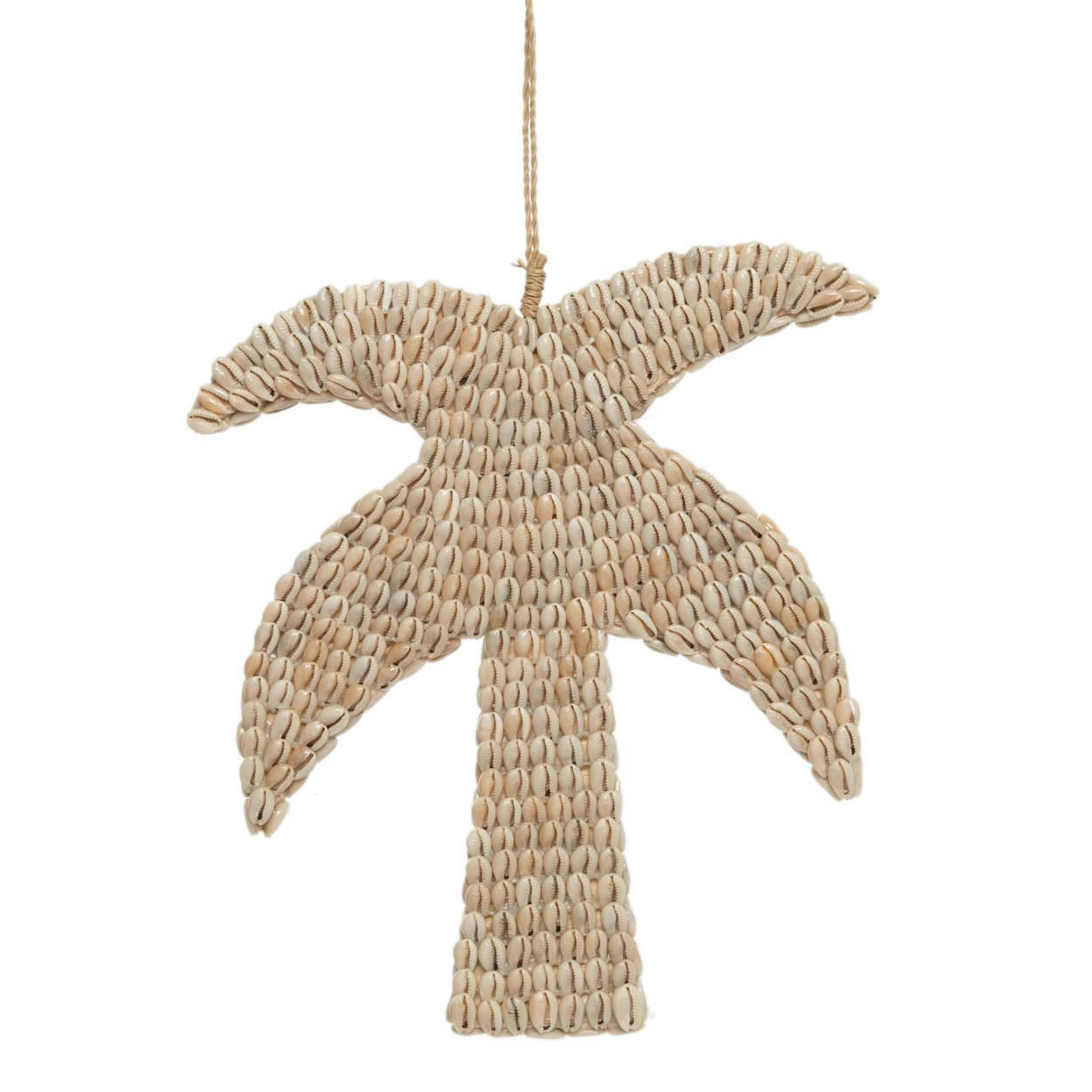 SHELL PALM TREE - Décoration murale en coquillage naturel