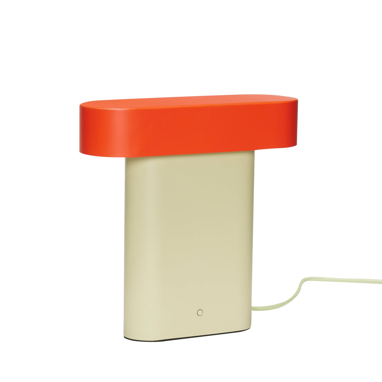 Hübsch tafellamp Sleek - ijzer/polycarbonaat - 25x8xh25cm, intergreret
