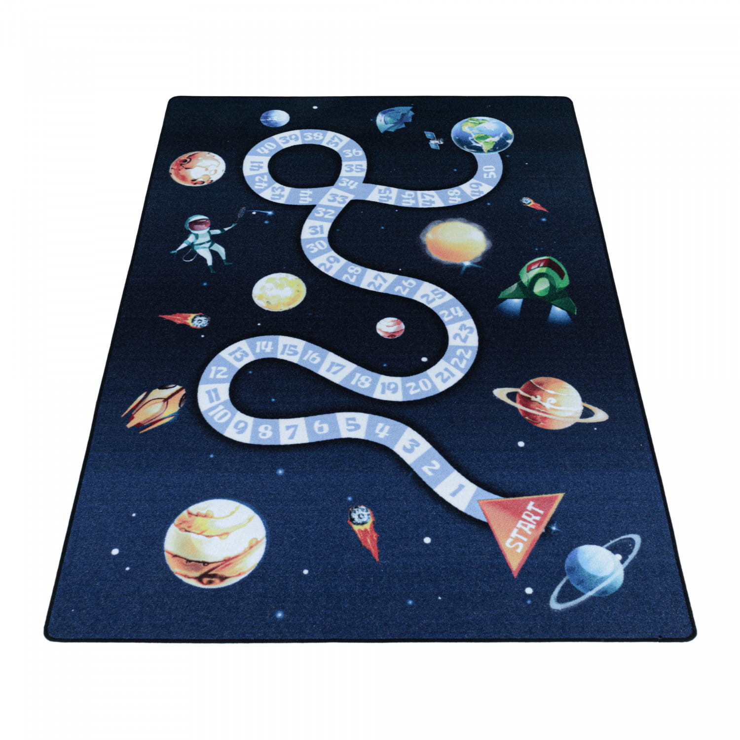 Dywan dziecięcy Play układ słoneczny 80 cm x 120 cm