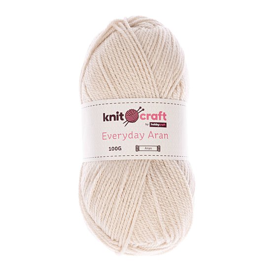 Knitcraft Biscuit Everyday Aran Yarn 100g