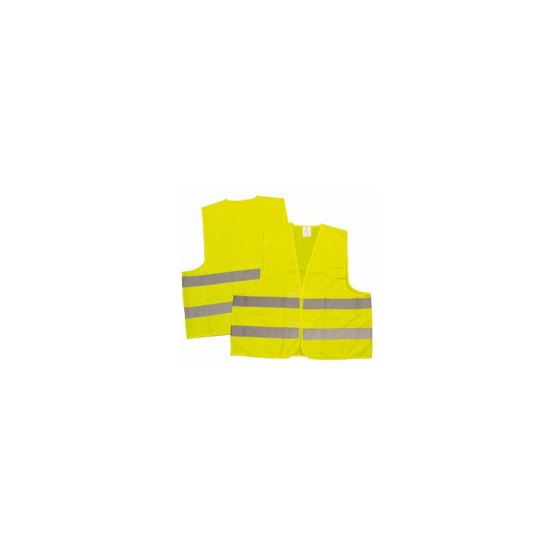 Gilet de sécurité réfléchissant jaune XXL