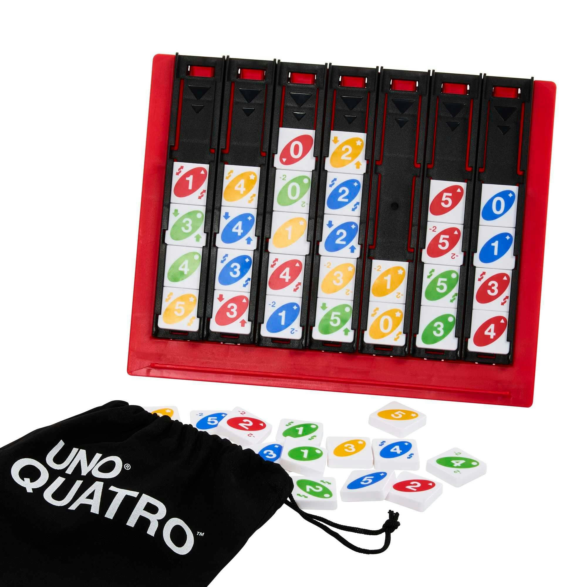 Mattel UNO® Quatro™ Family Card Game, Ages 7+