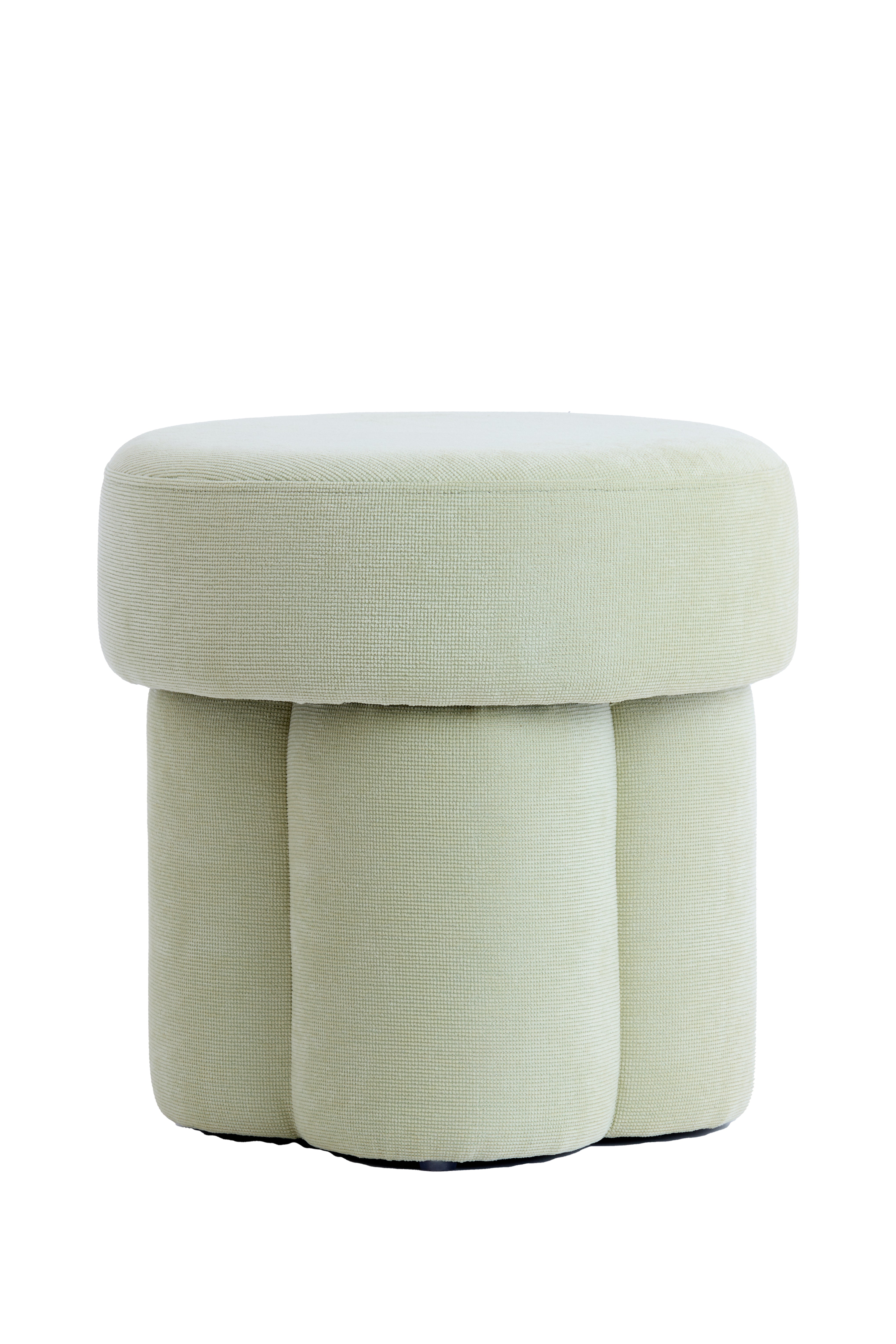 Light & Living poef CURTEA - Ø42x43cm - groen