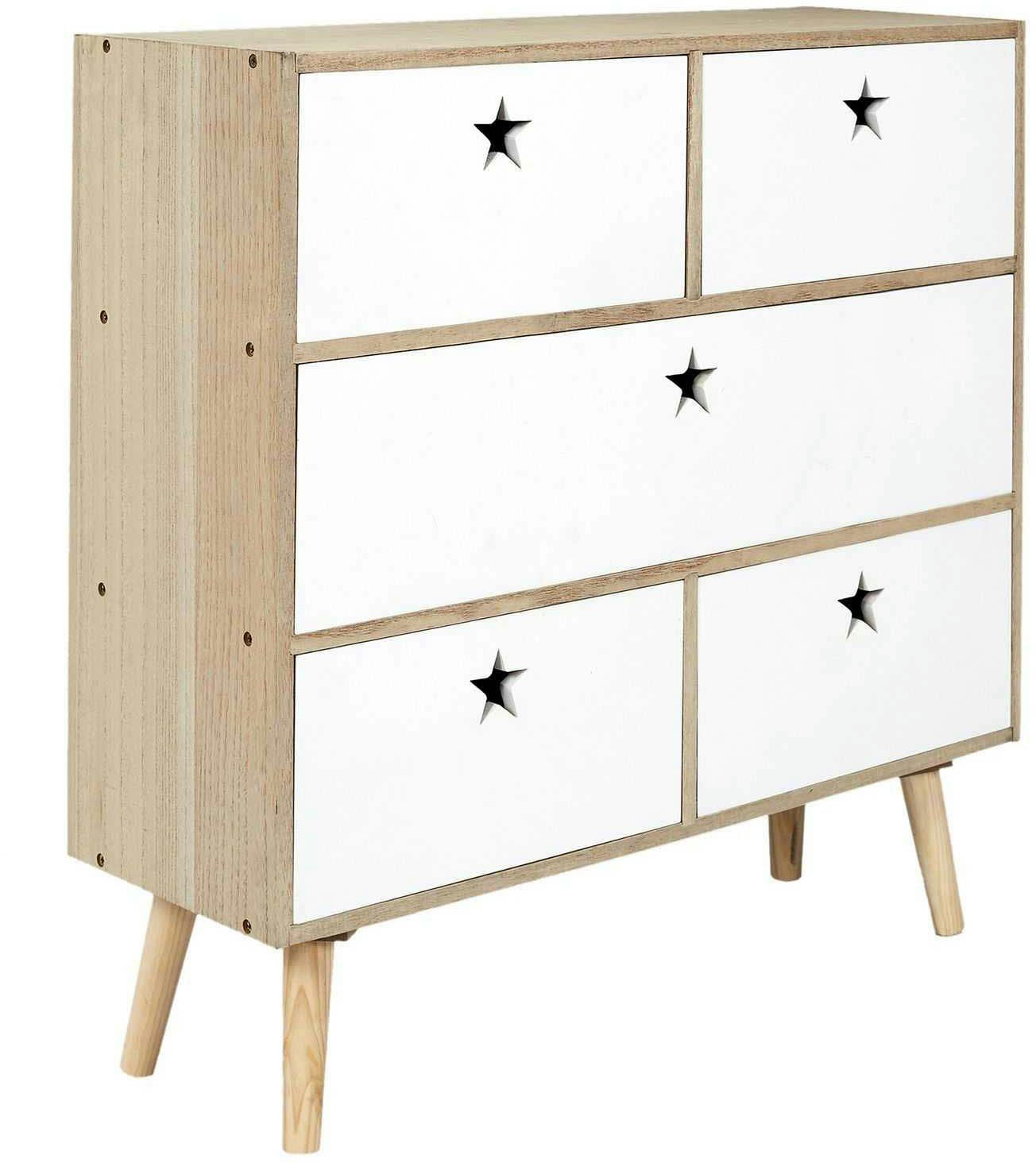 - Commode bicolore pour enfants like a star