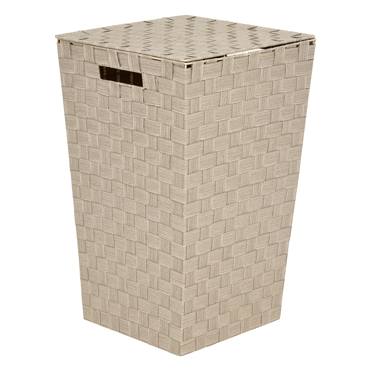 Cesto para roupa wc LISE bege 50l