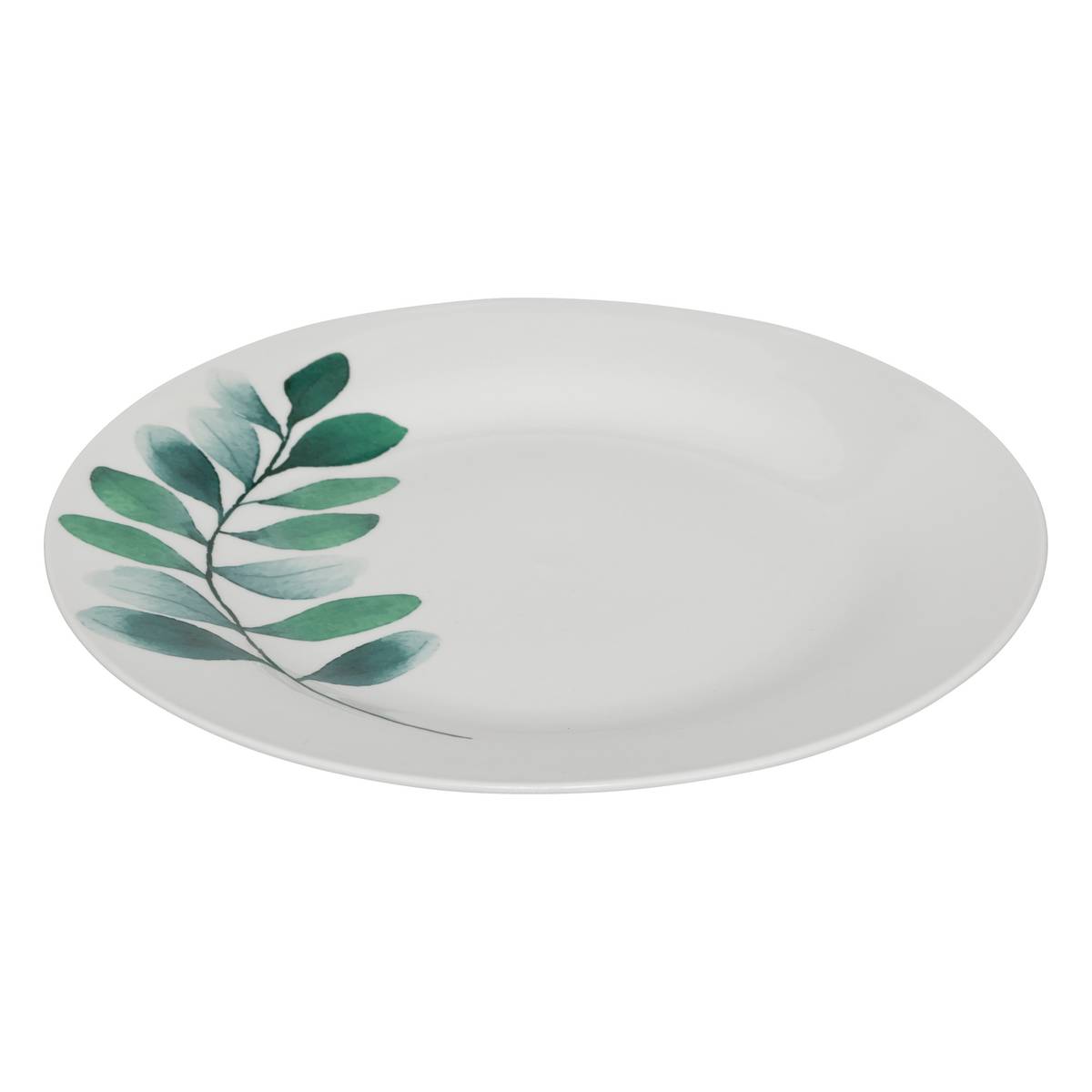 "Vegetal" Dinner Set 18 pieces, white