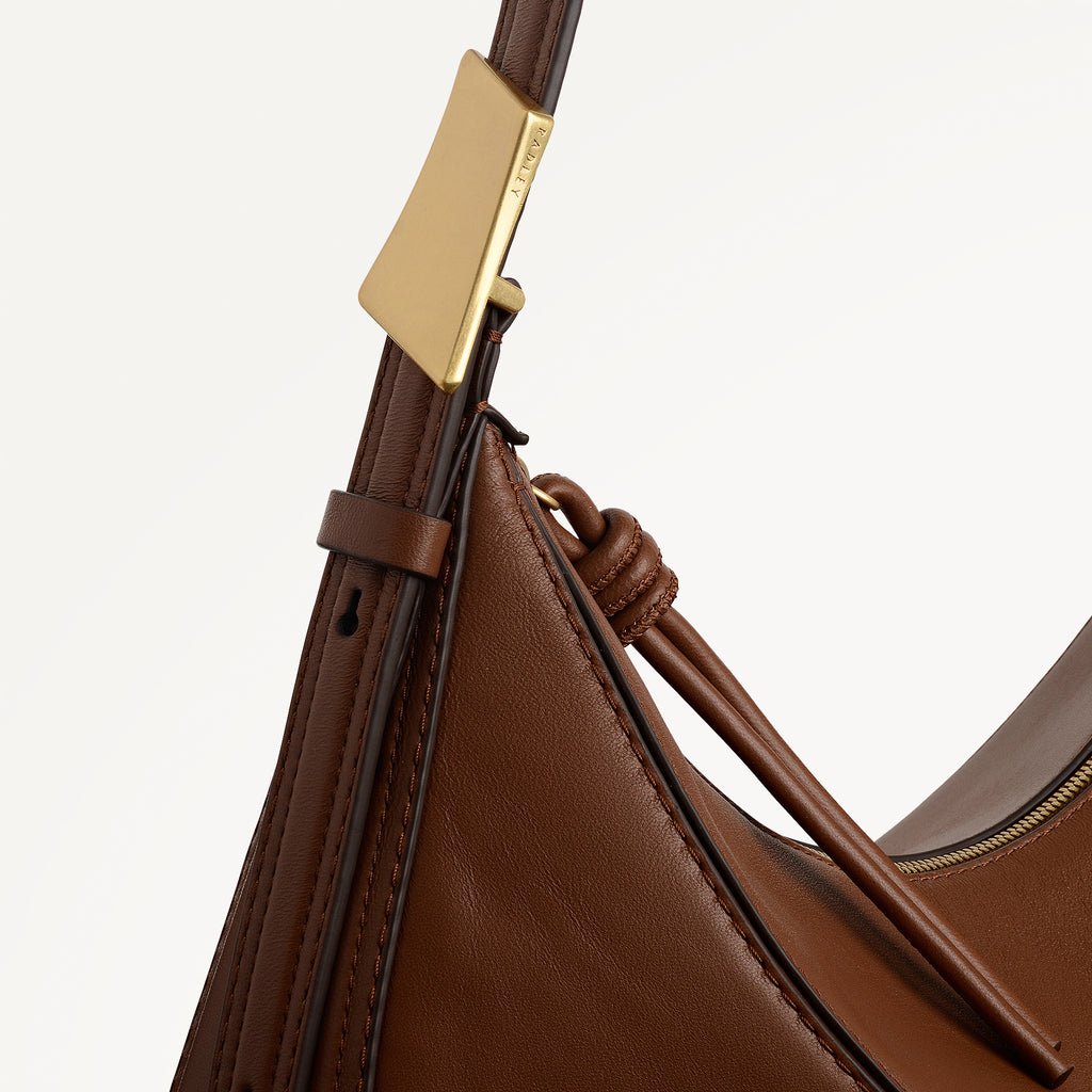 Bliss Crescent - Large Ziptop Shoulder Bag