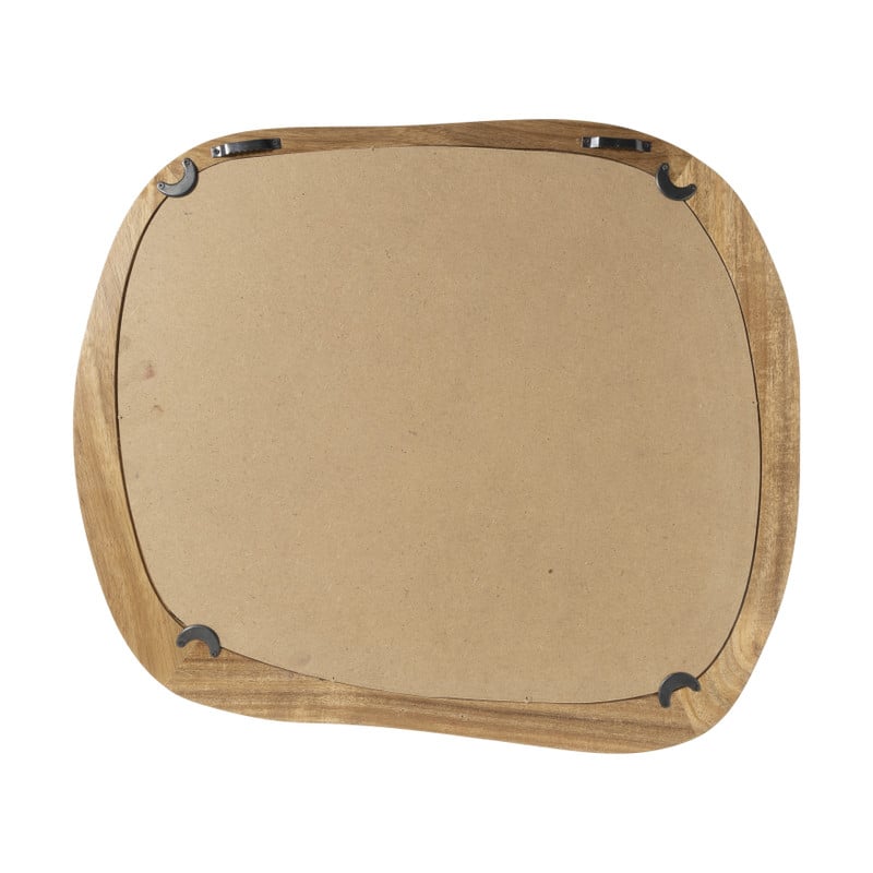 Spiegel organic - acaciahout - 55x48 cm