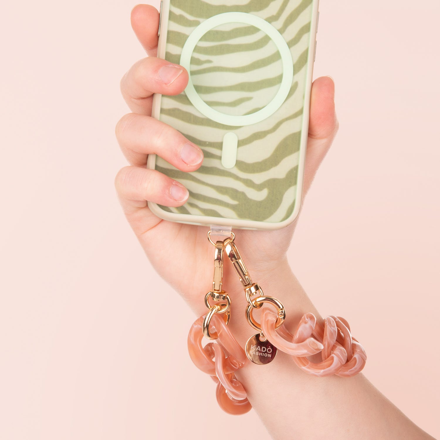 Bracciale porta smartphone rosa 30 cm Fashionally
