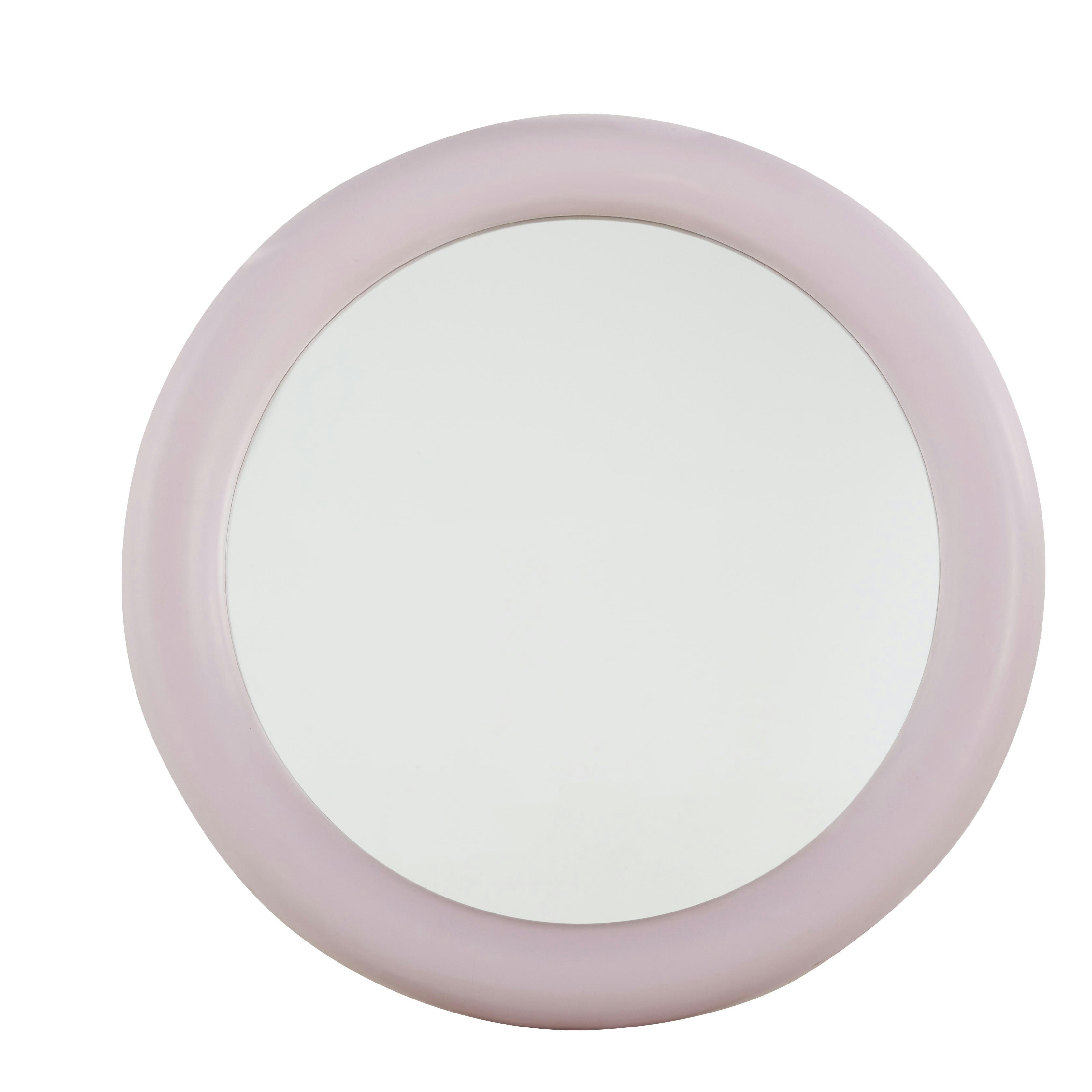 VERANA - Miroir rond rose D110